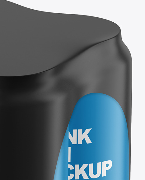 6 Pack Matte Cans Mockup PSD #1