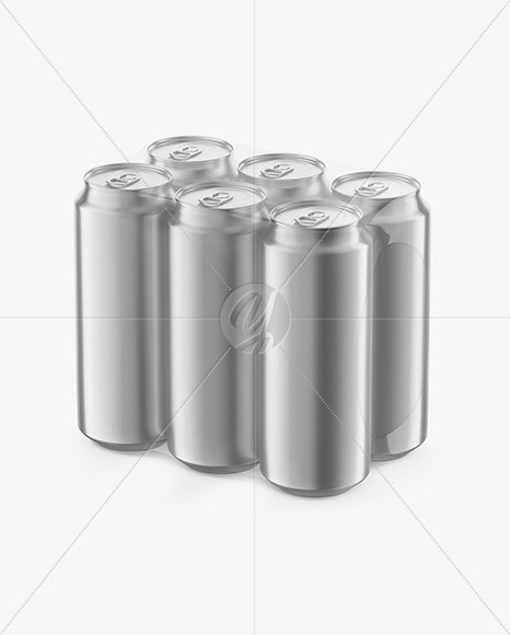 Download 6 Pack Metallic Cans Mockup Free Mockups Download 6 Pack Metallic Cans Mockup Free Mockups
