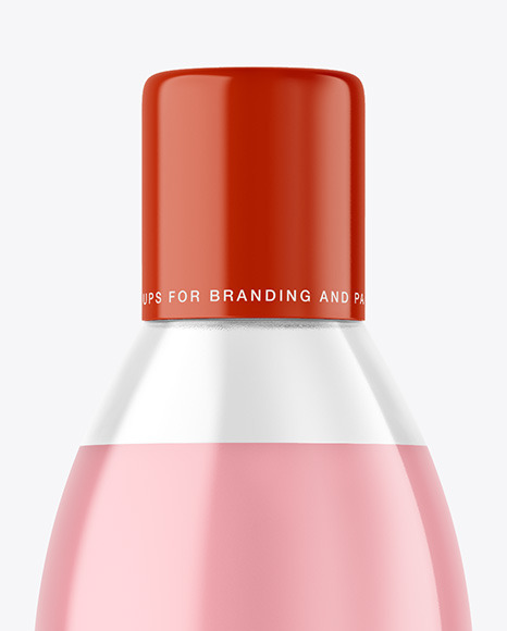 Clear Liquid Soap Bottle Mockup PSD #2