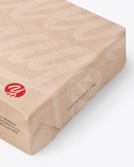 Kraft Paper Packaging Mockup PSD #5