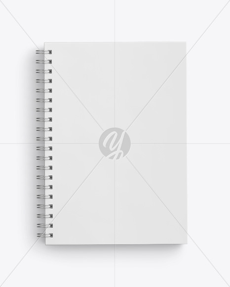 Matte Notebook Mockup PSD #1