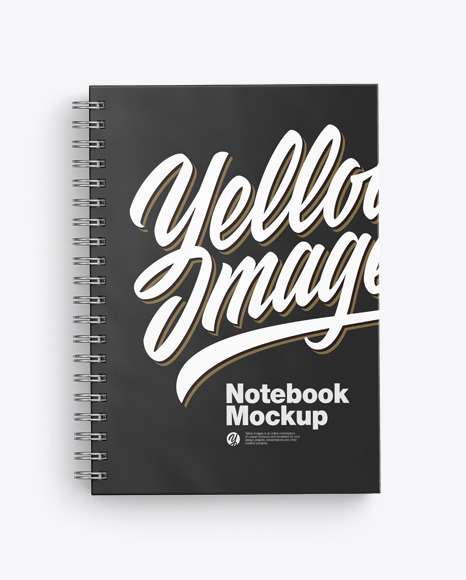 Matte Notebook Mockup PSD #2