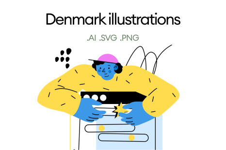 Denmark Illustrations