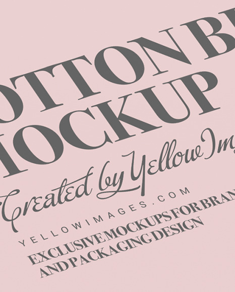 Cotton Buds Box Mockup PSD #1