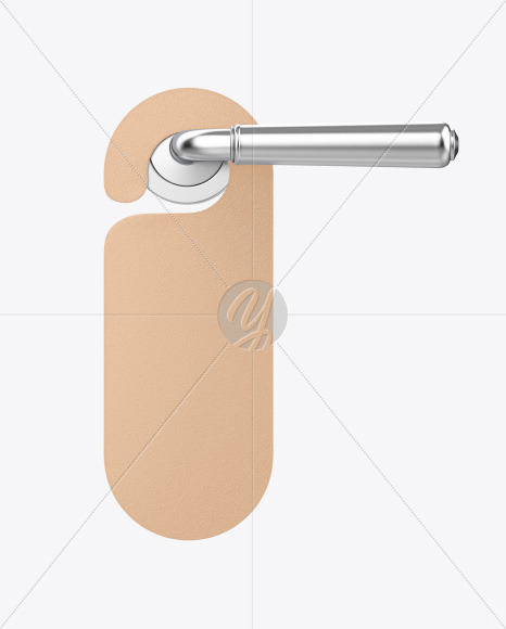 Download Kraft Door Hanger Mockup Free Mockups