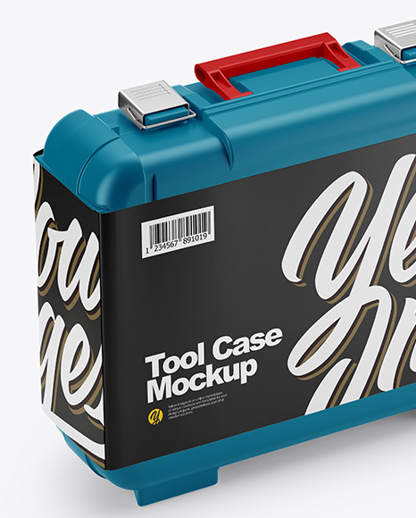 Tool Case Mockup   Half Side View PSD #1