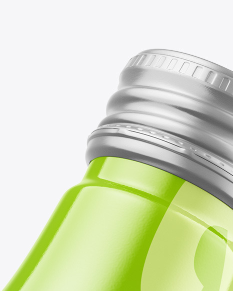 Fly Glossy Drink Bottle Mockup PSD #6