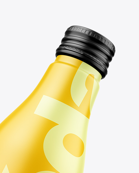 Download Fly Matte Drink Bottle Mockup In Bottle Mockups On Yellow Images Object Mockups