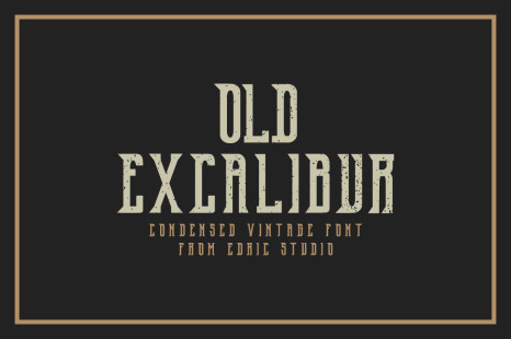 OldExcalibur Vintage Font
