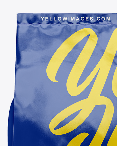 Glossy Paper Flour Bag Mockup PSD #2