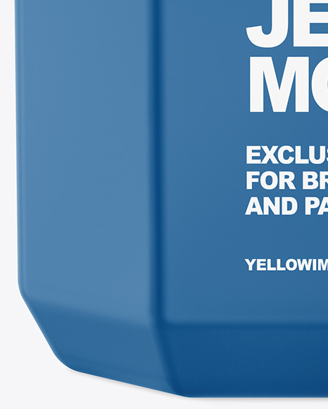 Glossy Jerry Can Mockup PSD #1