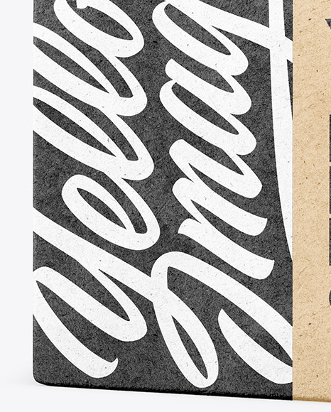 Kraft Butter Block Mockup PSD #1