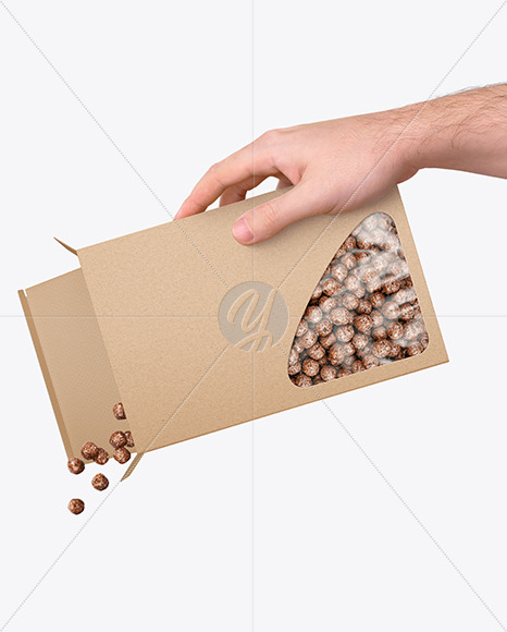 Download Paper Box With Chocolate Balls Mockup In Box Mockups On Yellow Images Object Mockups