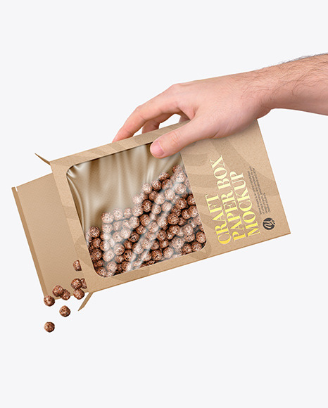 Download Paper Box With Chocolate Balls Mockup In Box Mockups On Yellow Images Object Mockups