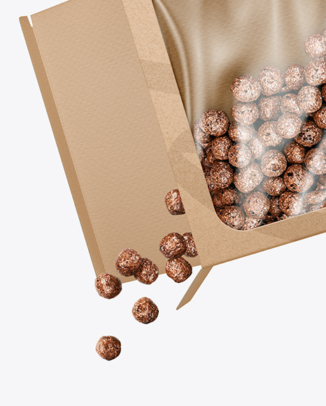 Download Paper Box With Chocolate Balls Mockup In Box Mockups On Yellow Images Object Mockups