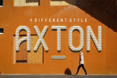 AXTON Sans Serif Font