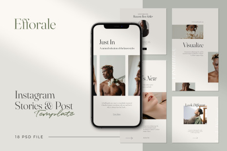 Efforale - Instagram Stories &amp; Post Template