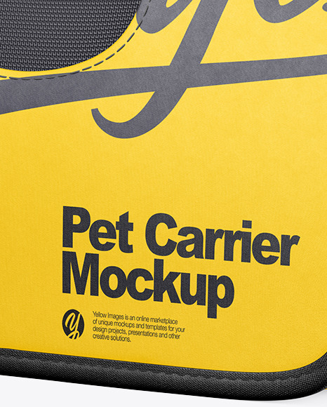 Pet Carrier Mockup PSD #1