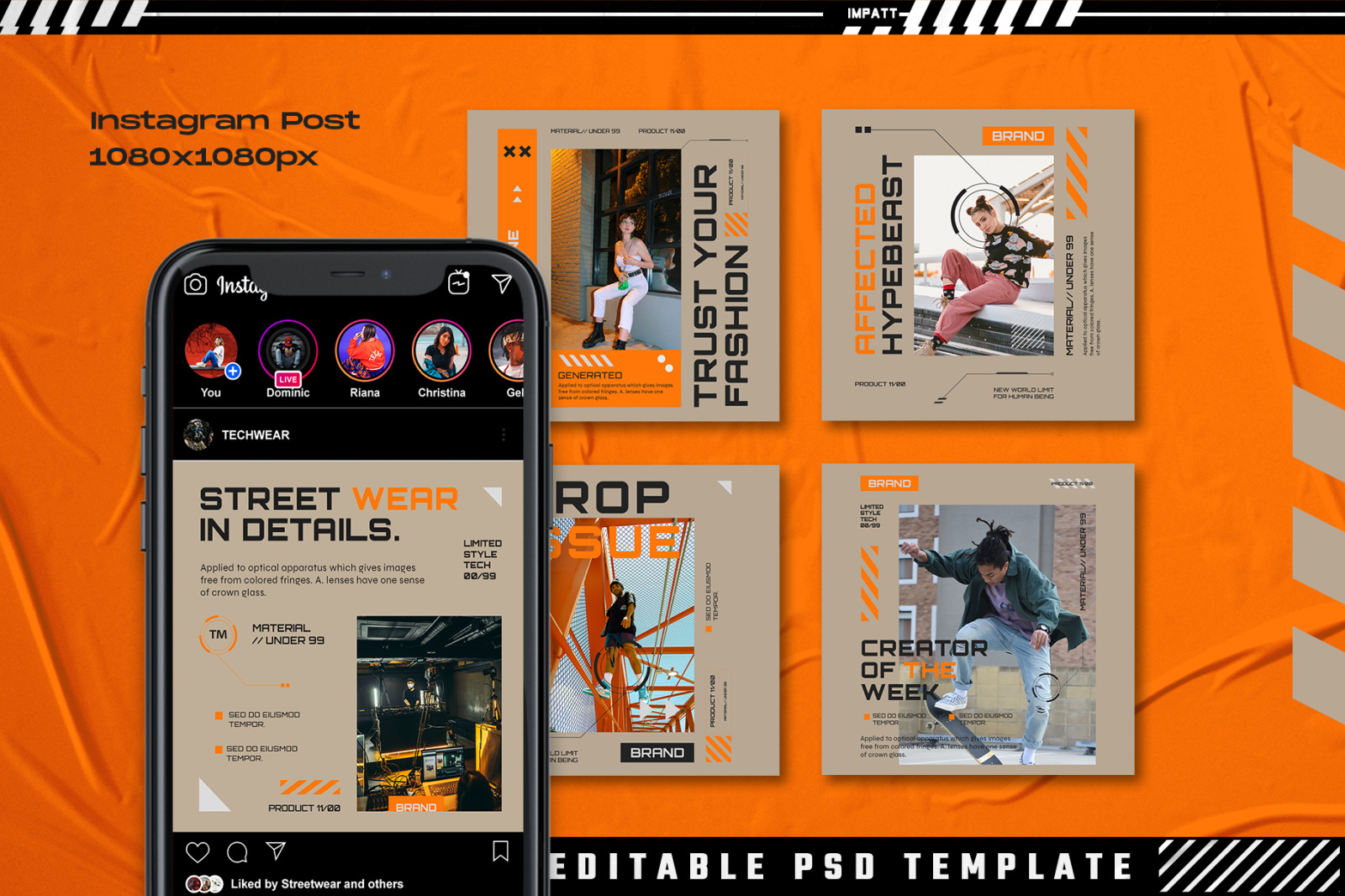 Mechdope Instagram Stories & Post Template