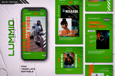 Lumio Instagram Stories &amp; Post Template