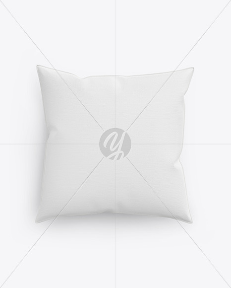 Square Pillow Mockup PSD #1