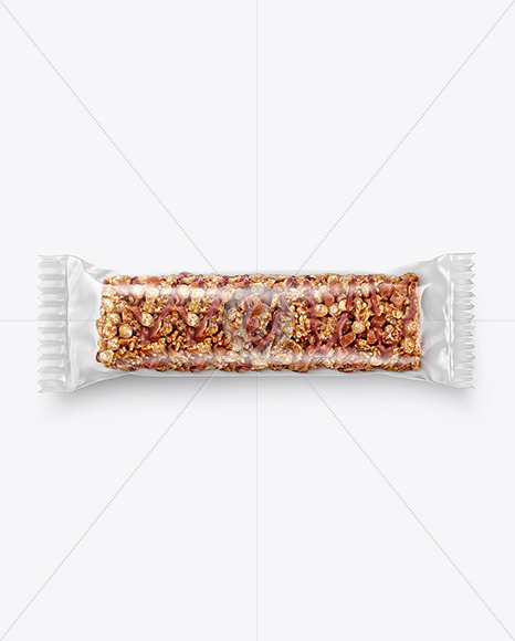 Download Muesli Bar Mockup In Flow Pack Mockups On Yellow Images Object Mockups