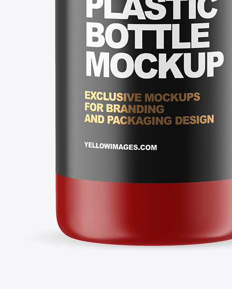 Matte Bottle with Box Mockup PSD #6