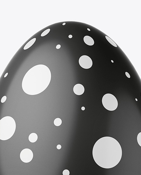 Glossy Egg Mockup PSD #2