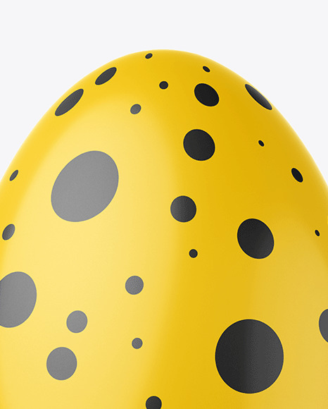 Glossy Egg Mockup PSD #7