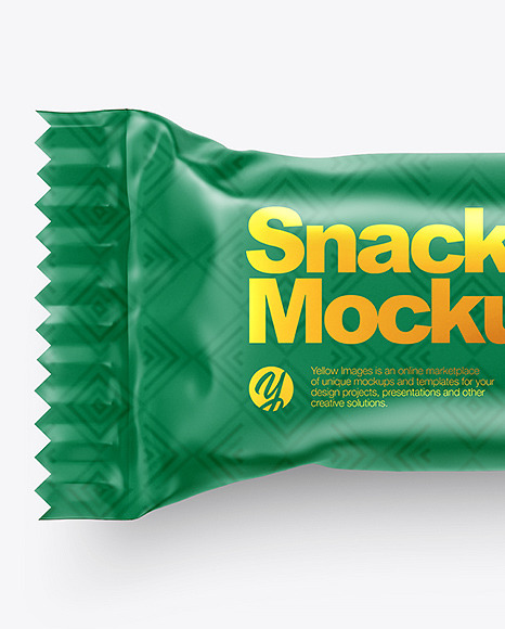 Download Muesli Bar With Apple Mockup In Flow Pack Mockups On Yellow Images Object Mockups