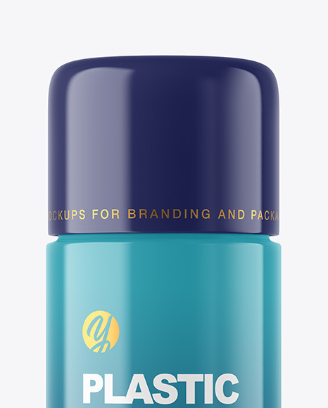 Glossy Cosmetic Bottle Mockup PSD #3