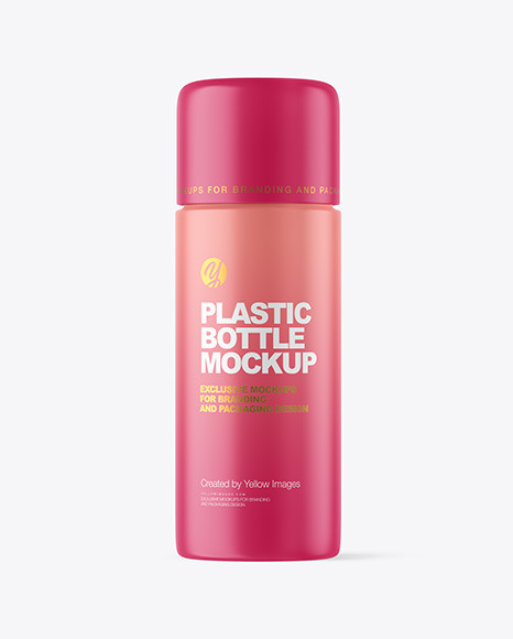 Matte Cosmetic Bottle Mockup PSD #2