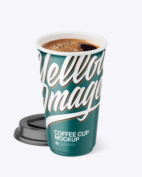 Paper Coffee Cup Mockup PSD #2