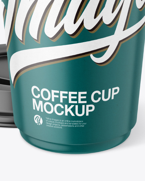 Paper Coffee Cup Mockup PSD #5