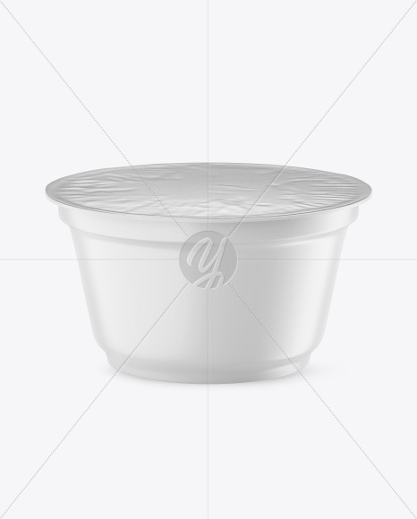 Free Plastic Matte Cup Mockup