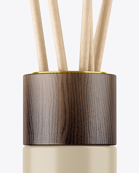 Diffuser Ceramic Bottle Mockup PSD #2