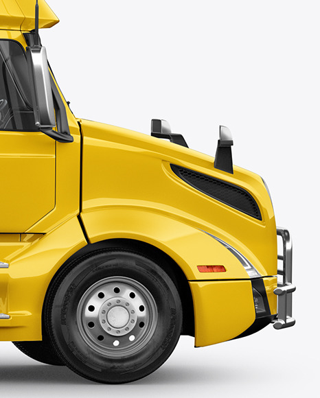 Truck Mockup   Side View PSD #7