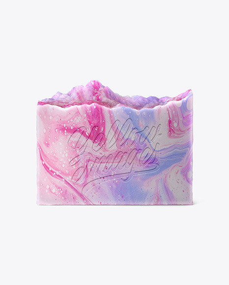 Handmade Soap Bar with Kraft Label Mockup PSD #7