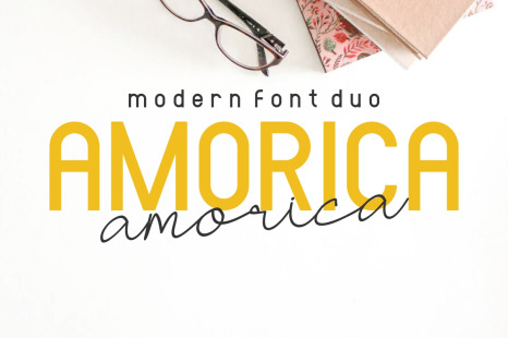 AMORICA Font Quartet