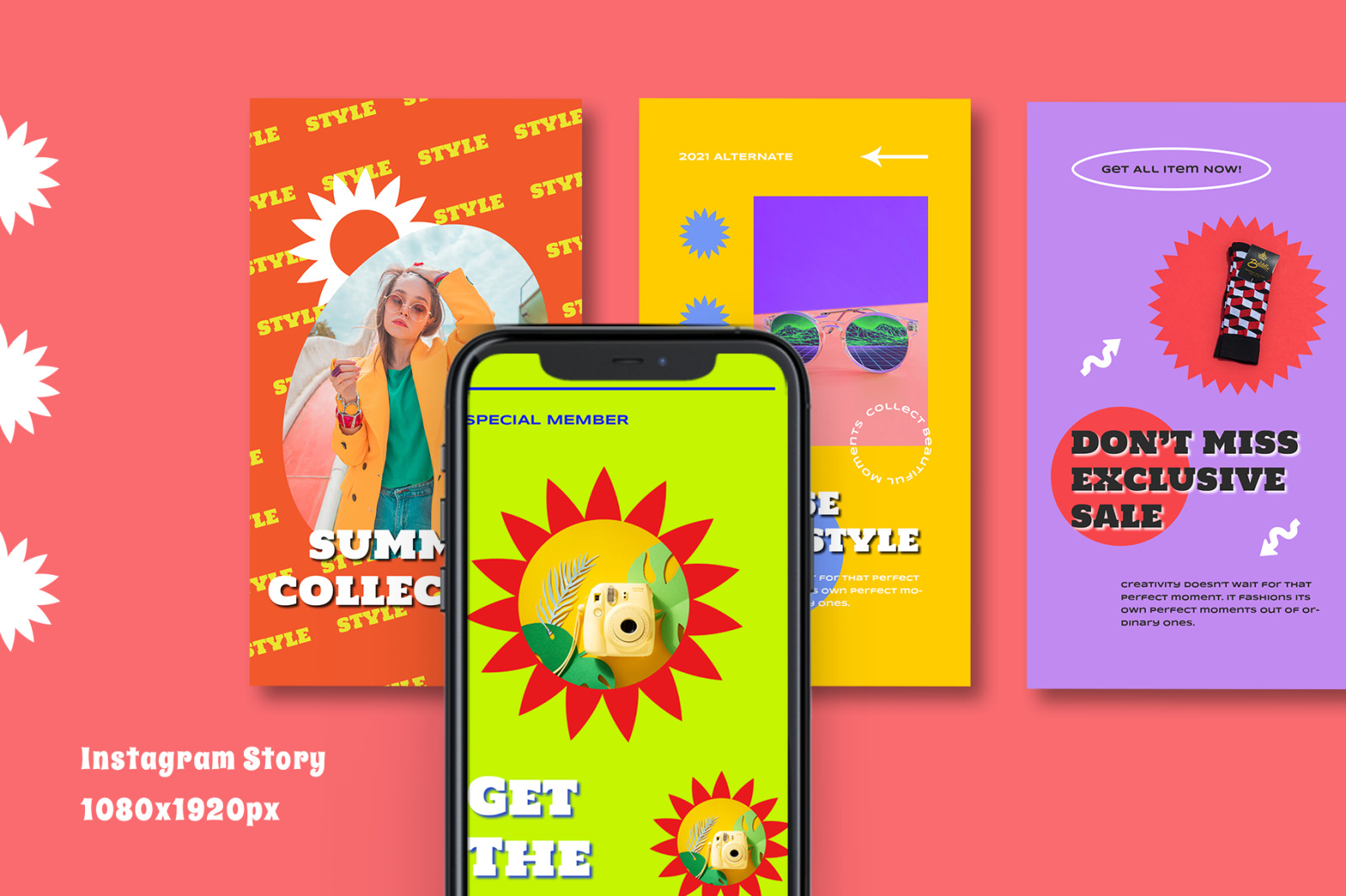 Kumnira - Retro Instagram Template