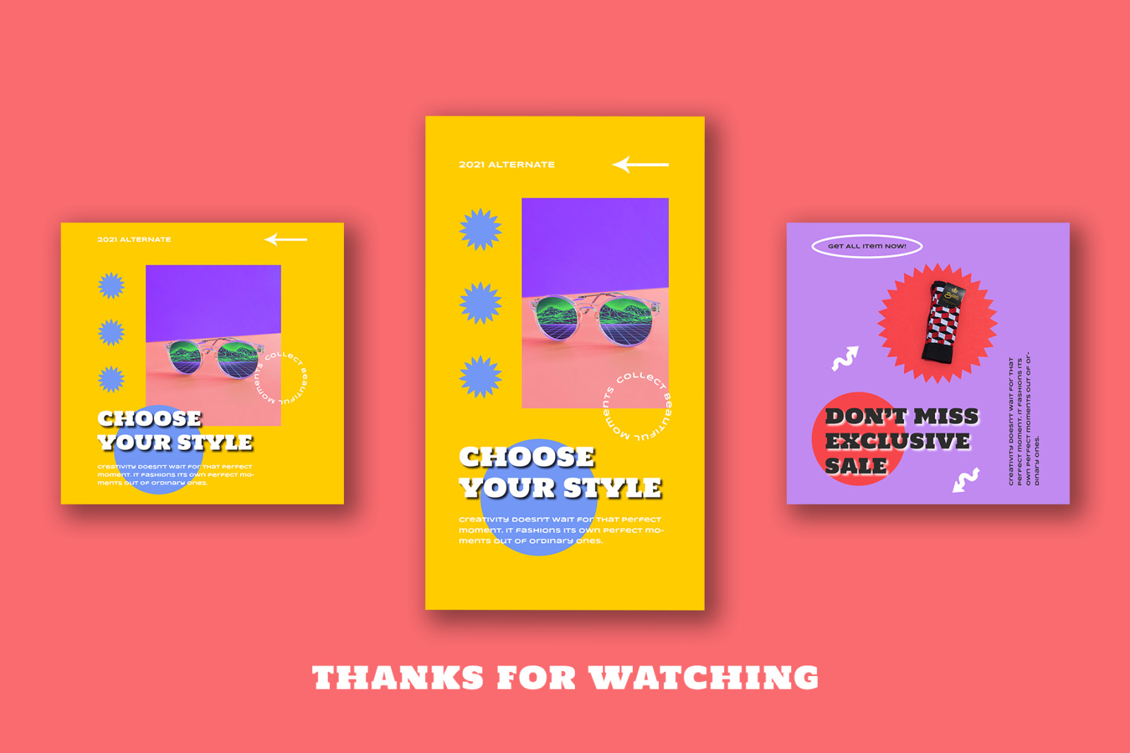 Kumnira - Retro Instagram Template