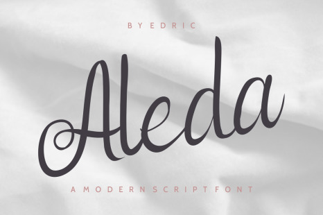 Aleda Handwritten Font
