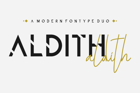 ALDITH Font Duo