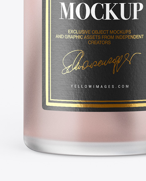 Download Diffuser Frosted Glass Bottle Mockup In Bottle Mockups On Yellow Images Object Mockups