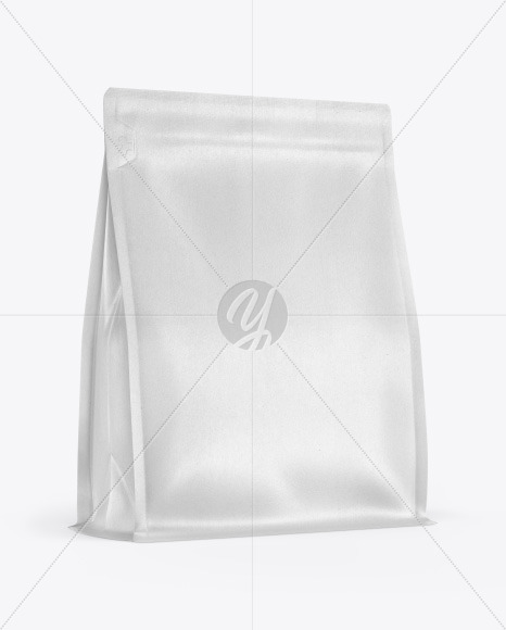 Download Kraft Food Bag Mockup In Bag Sack Mockups On Yellow Images Object Mockups