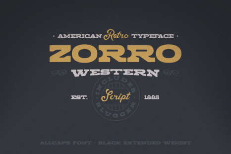 Zorro Font Duo