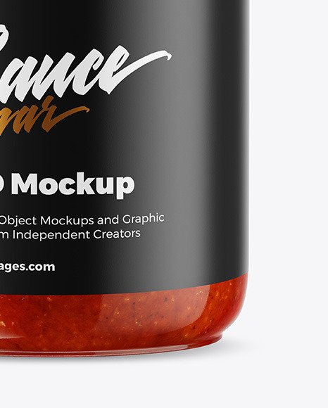 Download Tomato Sauce Jar Mockup Download - Graphic Design Mockup