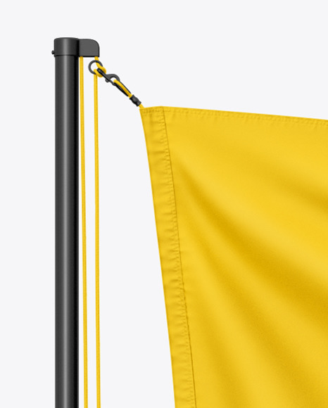 Flag Mockup PSD #7