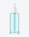 Frosted Glass Dropper Bottle Mockup