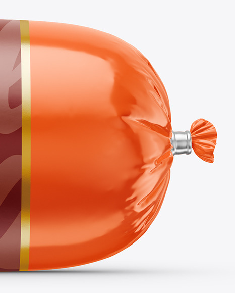 Sausage Mockup   Front View PSD #1